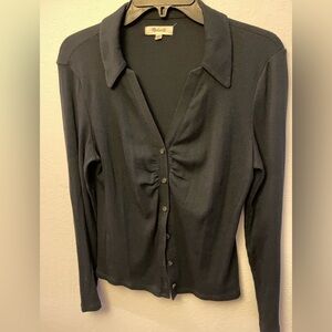 Madewell button up tee